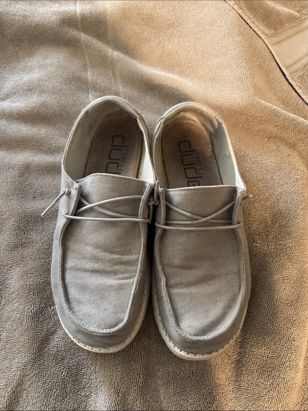 Hey Dude Women’s in Light Gray